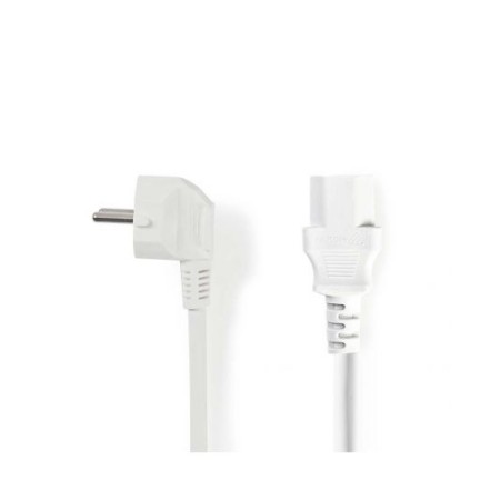 Cavo di alimentazione Schuko maschio angolato-IEC-320-C13 2m