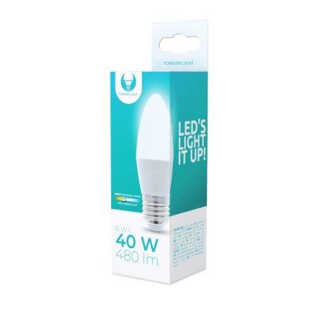 Lampada LED E27 6W - Luce naturale 4500K