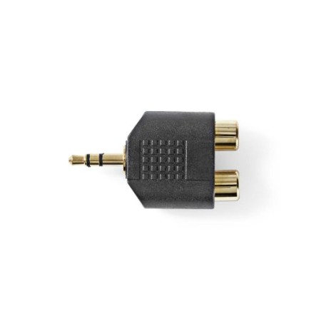 Adattatore audio stereo Maschio da 3,5mm-2x RCA femmina