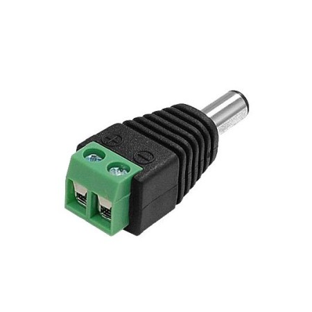 Adattatore di alimentazione spina DC 5,5 X 2,1 mm con morsetti a vite