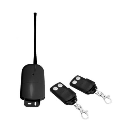 Kit ricevitore universale con 2 radiocomandi 433MHz