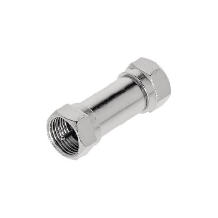 Adattatore Coassiale F Maschio - F Maschio Argento
