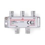 Splitter F CATV Attenuazione Max.8,0dB 5-1000MHz 4 Uscite