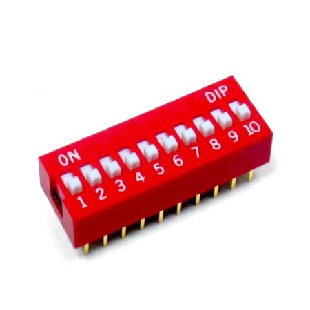 Dip switch 10 vie