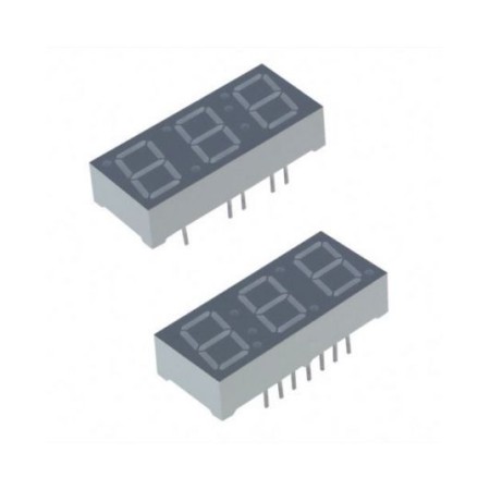Display LED verde triplo BT-M402RI