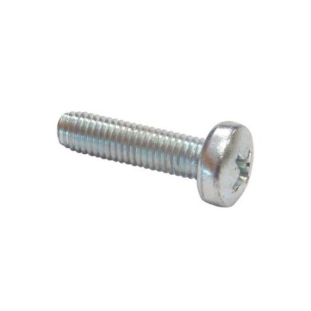 Vite zincata con testa cilindrica a croce M4x14