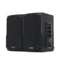 Altoparlanti per PC sistema audio 2.0 50W in legno nero Crown Micro