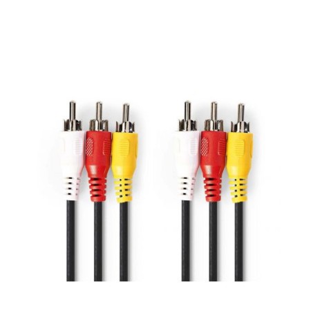 Cavo Video Composito 3x RCA maschio-3x RCA maschio 3m