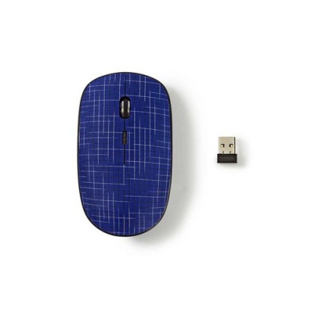 Mouse Wireless 3 pulsanti 1600 DPI Blu