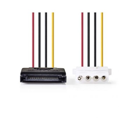 Cavo di alimentazione interno SATA a 15 pin maschio-Molex femmina 0,15m Differenti