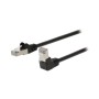 Cavo di reteCAT5e SF/UTP RJ45 (8P8C) Maschio 3m nero