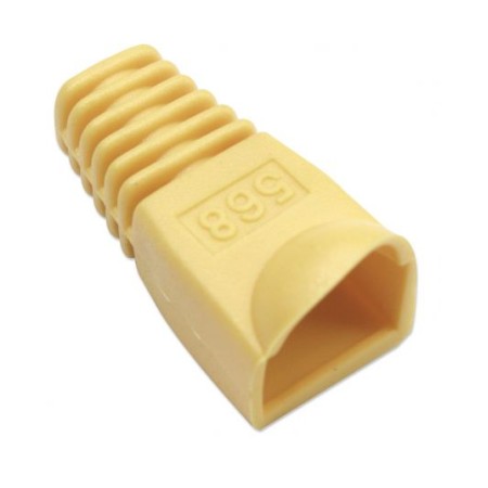 Copriconnettore per Plug RJ45 6.2mm Giallo