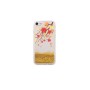 Cover per Samsung Galaxy S8 in silicone con liquido glitterato effetto autunno gold