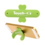 TOUCH-U - Supporto in silicone per smartphone - Verde