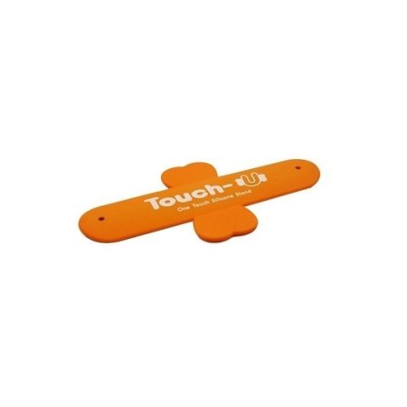 TOUCH-U - Supporto in silicone per smartphone - Arancio