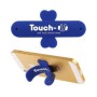 TOUCH-U - Supporto in silicone per smartphone - Blu