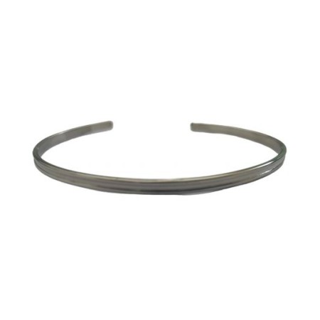 Bracciale rigido in acciaio inox