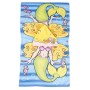 Poncho da spiaggia per bambini 60x120cm Sirena