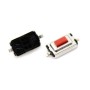 Micro interruttore a pulsante SMD 3x6x2mm rosso confezione da 1000