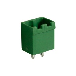 Connettore maschio, 2 Poli, 5mm Passo, 15A, 3.3mm², Dritto