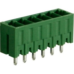 Connettore maschio THT Solder Pin [PCB, Through-Hole] 6P