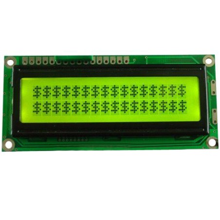 Display monocromatico LCD GDM1602E