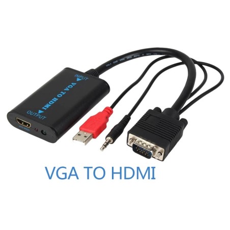 Adattatore audio/video da VGA ad HDMI