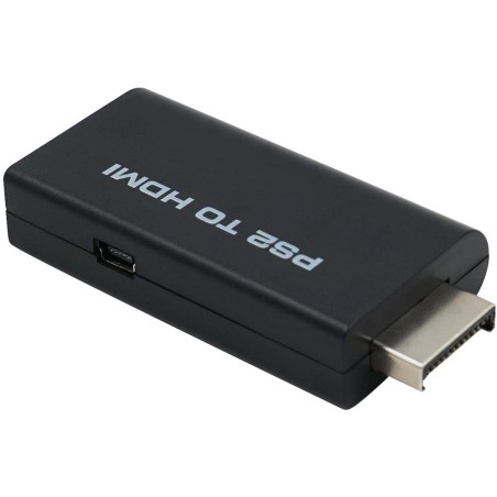 Adattatore audio/video per monitor hdmi da PS2 a HDMI con uscita audio da 3,5mm