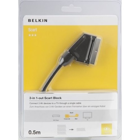 Belkin - Ciabatta SCART 3 uscite