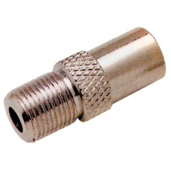 Adattatore F femmina - spina coax 9,5 mm