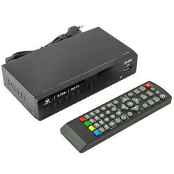 Decoder digitale terrestre HDMI/SCART/USB/LAN DVB T3 FULL HD 1080p H.265