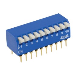 Dip-switch 10 vie