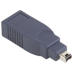 Adattatore Firewire 400 da 4 PIN maschio a 6 PIN femmina