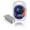 Adattatore USB 2.0 USB A Femmina - B Femmina Grigio