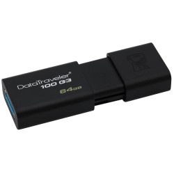 Chiavetta USB 3.0 DataTraveler® 100G3 64GB Kingston