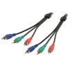 Cavo composito 3x RCA maschio 1m