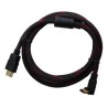 Cavo HDMI High Speed 19 pin M/M 90° 1.5 m