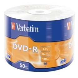 Verbatim - Confezione 50 DVD-R 4.7GB 120min