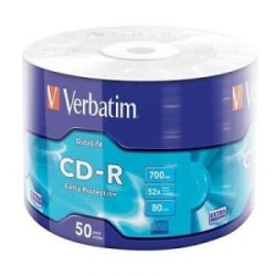 Verbatim - Confezione 50 CD-R 700MB 80min