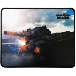 Tappetino Mouse 29x23 cm World of Tanks Carro armato colpito