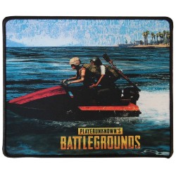 Tappetino Mouse 25x21 cm PlayerUnknown's Battlegrounds Personaggi su motoscafo