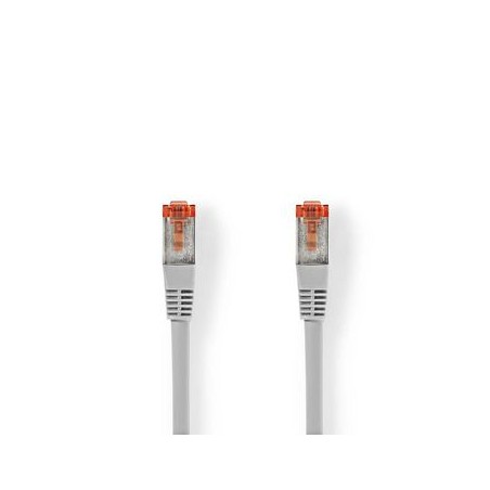 Cavo di rete Cat 6 F/UTP RJ45 (8P8C) maschio 25cm Grigio