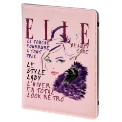 ELLE - Custodia universale Strap collection "Lady in Pink" per Tablet 10.1 - rosa