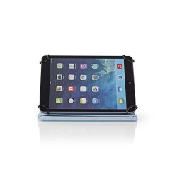 Custodia pieghevole azzurra universale per tablet 7"