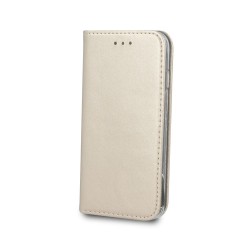 Custodia per Samsung Galaxy S10 FLIP ecopelle Oro chiusura magnetica