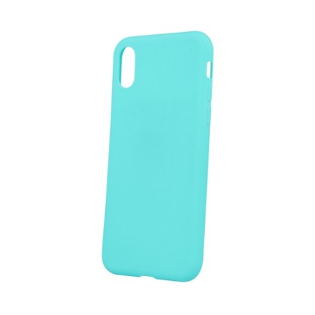 Cover per Samsung Galaxy S9 in silicone TPU opaca Azzurra