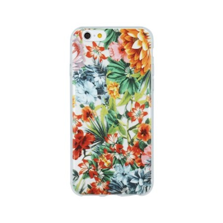 Cover per Samsung Galaxy S8 in silicone TPU Slim Design Flowers