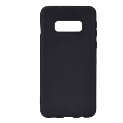 Cover per Samsung S10e Ultra slim in silicone TPU nera opaca