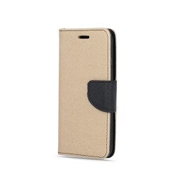 Custodia Smart Fancy per iPhone X nero-gold