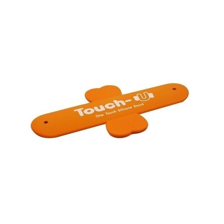 TOUCH-U - Supporto in silicone per smartphone - Arancio